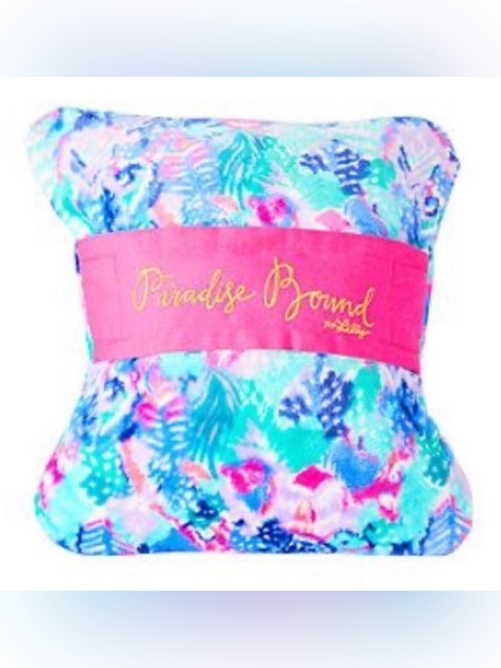 Lilly Pulitzer Travel Blanket in “Quill Out” Print (GWP)